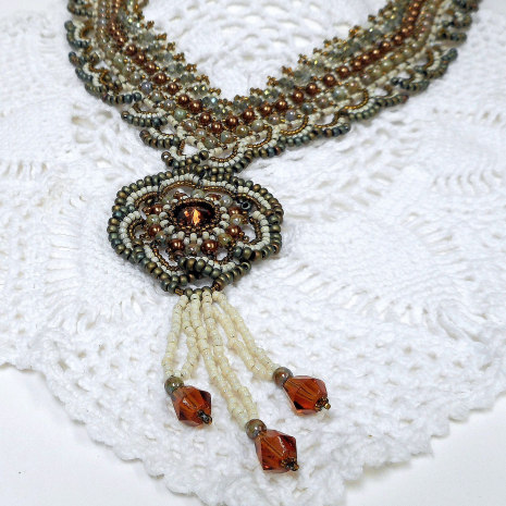 Beading Pattern Avalon Necklace