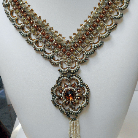 Beading Pattern Avalon RAW Necklace