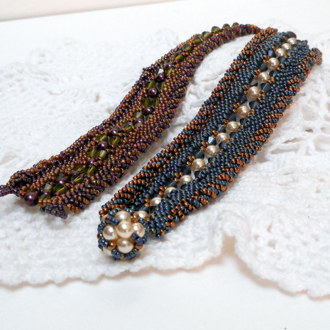 Beading Pattern Regalia Bracelet