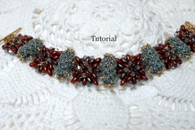 Blue Ingenue Super Duo Bracelet Instructions